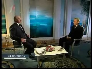 interview of the president of the republic of belarus a g. lukashenko to euronews tv channel (24 06 2010)